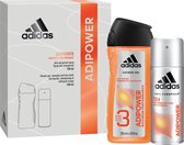 Adidas GP douche 250ml + deodorant 150ml Adipower