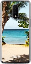 OnePlus 7 Hoesje Transparant TPU Case - Coconut View #ffffff