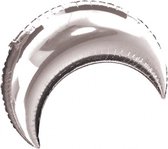 Amscan Folieballon Maan 33 X 36 Cm Folie Zilver