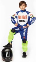 Kostuum Motor Racer voor kinderen - Moto GP maat 164