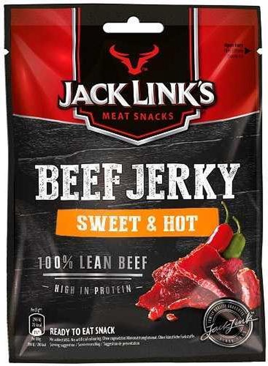 Beef Jerky 1x 70gr Sweet & Hot