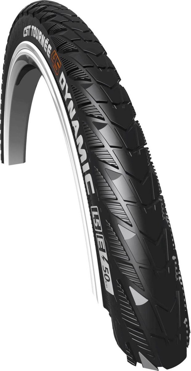 BUB CST 26-1.75 (47-559) City Tournee Dynamic zwart +R