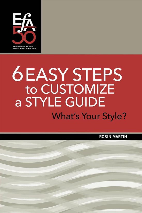 EFA Booklets - 6 Easy Steps to Customize a Style Guide - cover