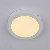 LED plafondlamp rond 6W warm wit