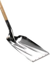 Talen Tools – Ballastschop – Karlstad – Aluminium – Met slijtstrip – Essenhouten steel – 85 cm