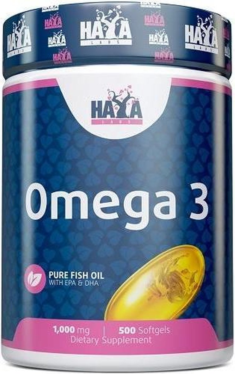 Omega 3 Haya Labs 500softgels