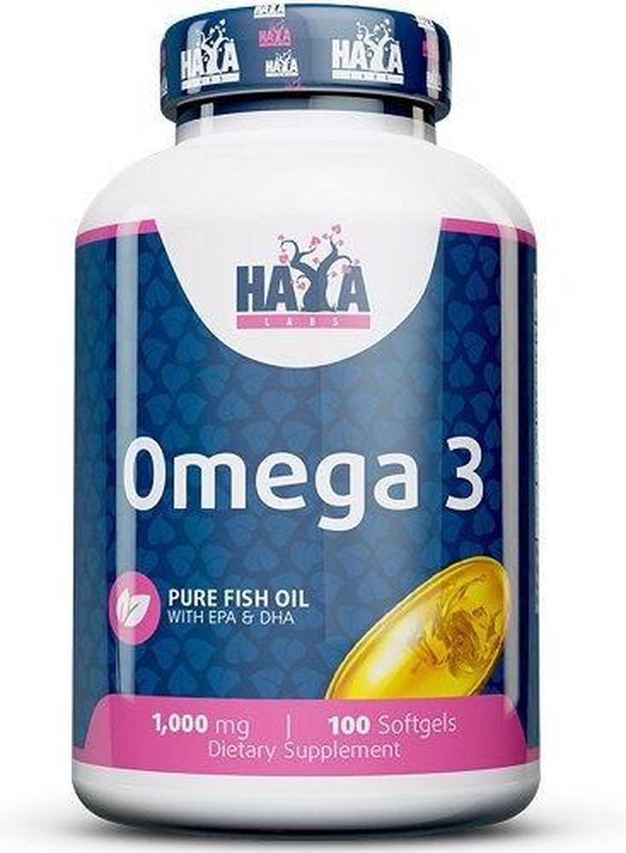 Goedkoopste Omega 3 Haya Labs 100softgels