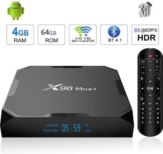 model – 4GB RAM en 32GB ROM – 8K