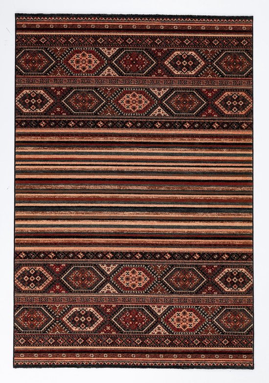 OSTA - Kashqai - Tapis - tapis - laine - rouge / vert - 280x390 | bol.com