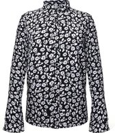 Voyar La Rue Blouse Lexi Volant | Zwart Print