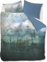 Kardol Epiphany Dekbedovertrek - Lits-jumeaux - 240x200/220 cm - Blauw Grijs