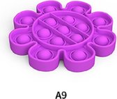 Pop it - Fidget Toys - Paarse Bloem