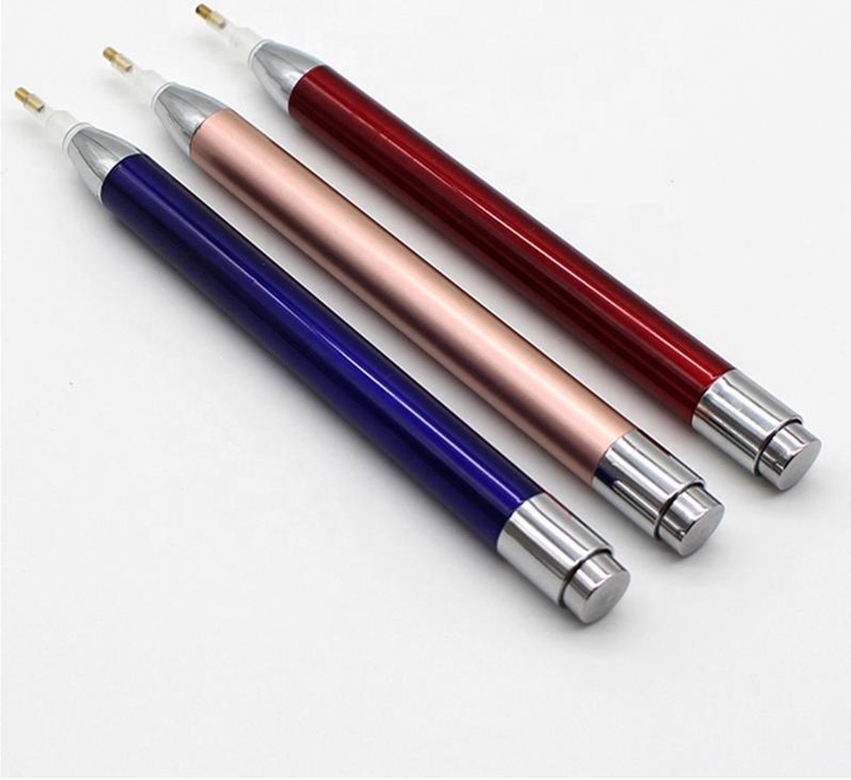 Diamond Painting Led Pen - Rosé Goud - Inclusief Gratis Batterijen — afbeelding 4