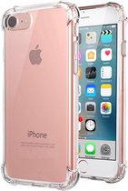 Hoesje geschikt voor iPhone 7 / 8 - Anti Shock Proof Siliconen Back Cover Case Hoes Transparant