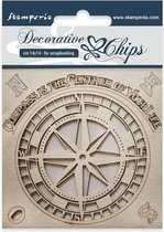 Stamperia Decorative Chips Compass (SCB29)