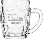 Gegraveerde bierpul 55 cl Utrecht