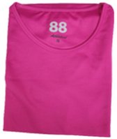 Fitness / Sport T-shirt Dames SACHA - Korte Mouw - Roze - Maat M