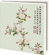 Kaartenmapje met env, vierkant: Asian Flowers