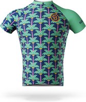 Billy Brewster - Palm Trees wielershirt - Fietsshirt Heren - maat S