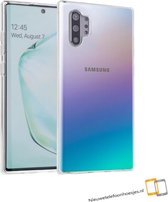 Samsung Galaxy Note 10 Transparant siliconen hoesje * LET OP JUISTE MODEL *