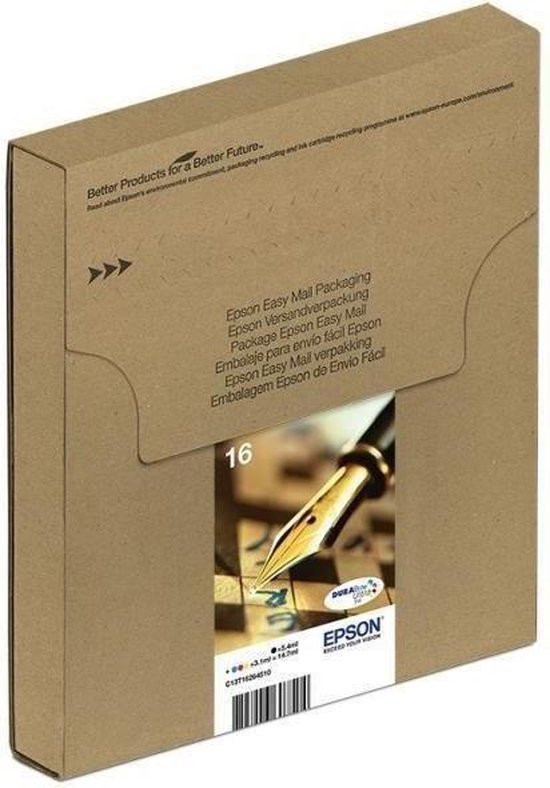 Epson Pen and crossword Multipack 4colour 16 EasyMail