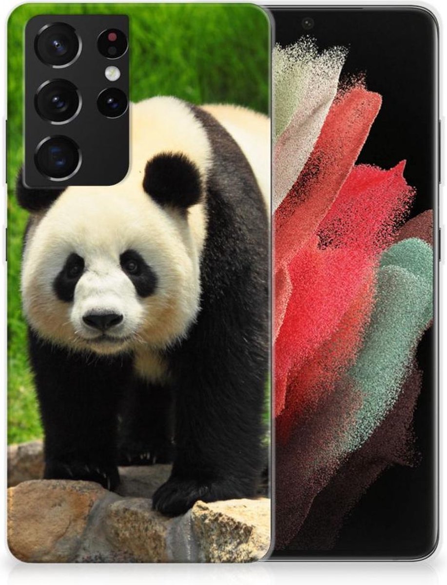 Samsung Galaxy S21 Ultra TPU Hoesje Panda