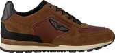 PME Heren Lage sneakers Lockplate - Cognac - Maat 46