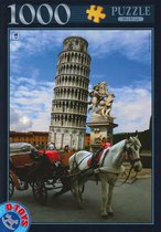 Puzzel - Toren van Pisa - 1000 Stukjes - D-Toys