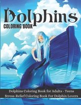 Dolphins Coloring Book