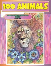 Adult Coloring Books for Women - XXXL size - 100 Animals