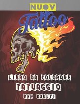Libro da Colorare Tatuaggio per Adulti