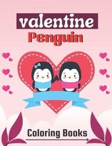 valentine penguin coloring books