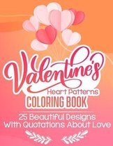 Valentine's Heart Patterns Coloring Book