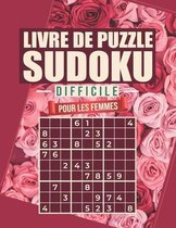 livre de puzzle sudoku difficile pour les femmes