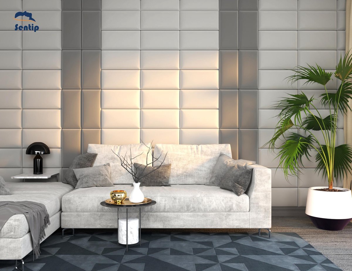 DECOON Set van 7 wandpanelen, hout, 120 x 30 x 1 cm, hoofdeinde 160 stuks, lamellen, echte eiken, zwarte achtergrond, 2,52 m²