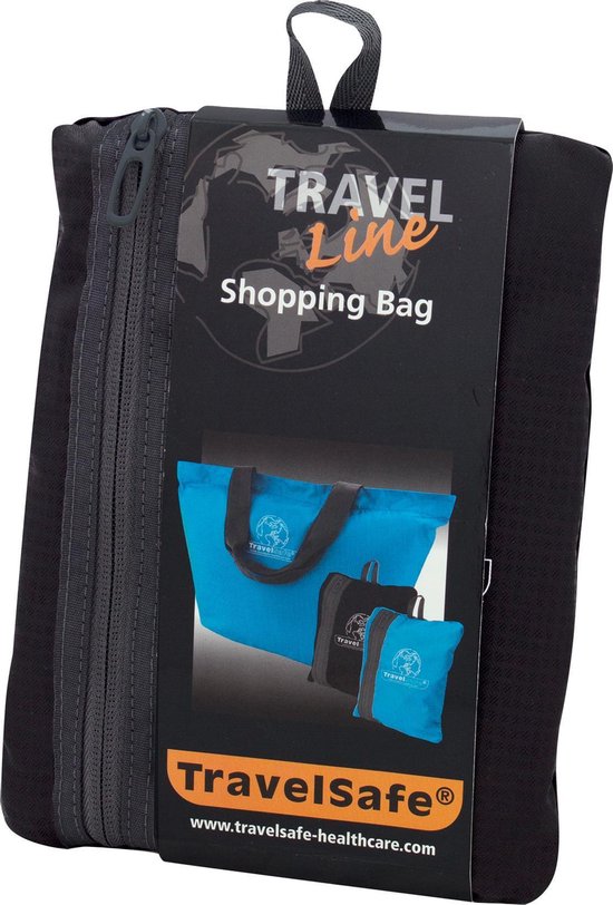 Travelsafe Opvouwbare Shoppingtas Black