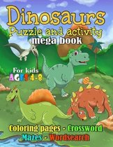 Dinosaurs puzzle and activity mega book