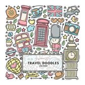 Colouring Book. Travel Doodles And More