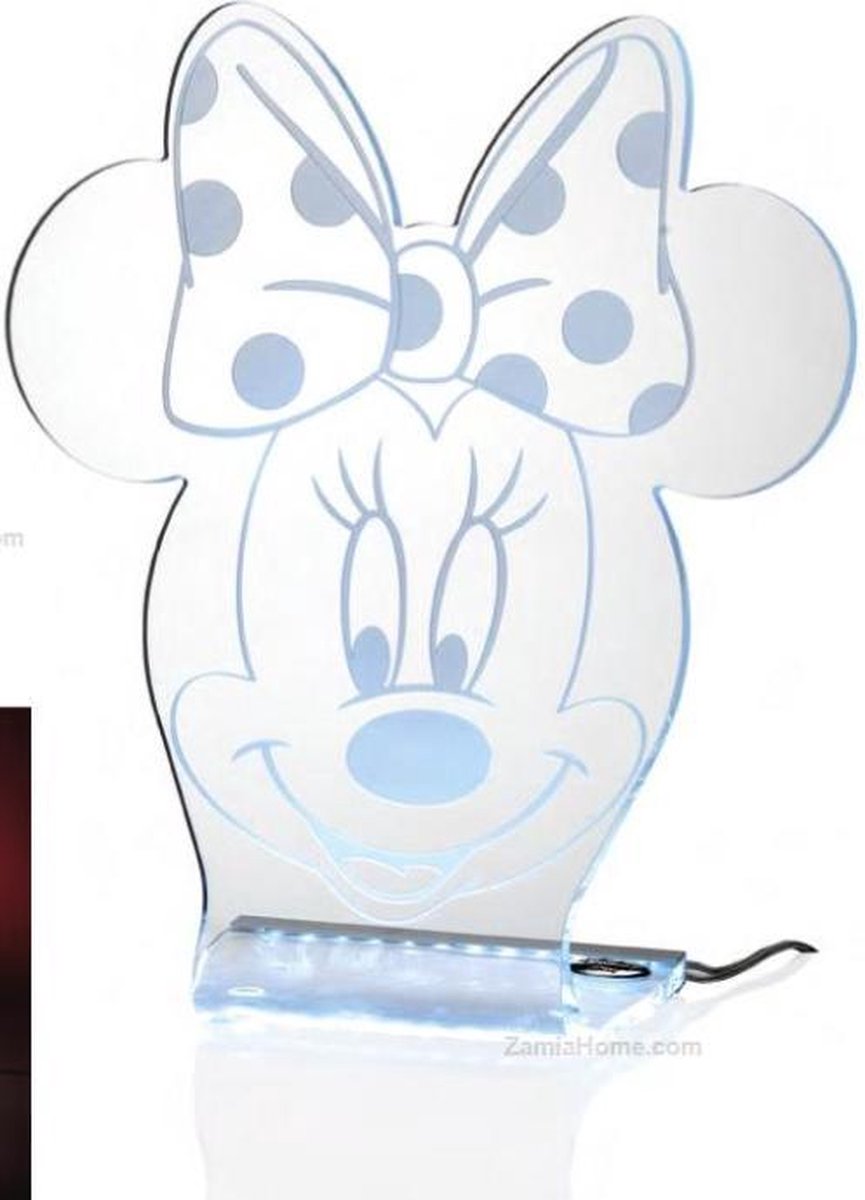 Valenti Disney Lamp in plexi glas Minnie mouse