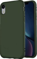 iPhone xr hoesje groen - iPhone xr hoesje siliconen case hoesjes cover hoes