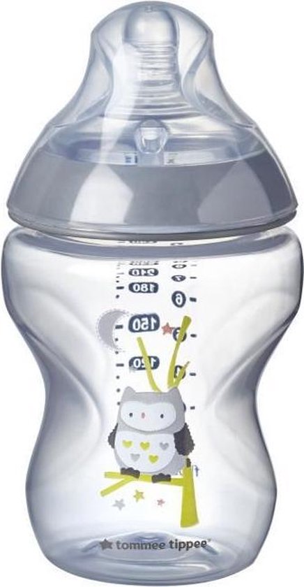 Babyflesje - Tommee Tippee Closer to Nature Zuigfles x1 - Blauw (260ml)