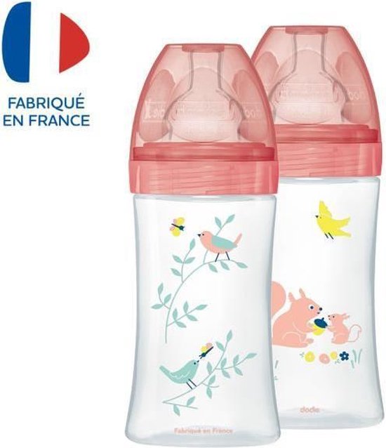  - Dodie - Lot van 2 Sensation + babyflessen 270 ml