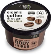 Organic Shop - Organic Coffee & Sugar Body Scrub Peeling Do Ciała Na Bazie Oleju Z Kawy I Naturalnego Cukru - 250ML