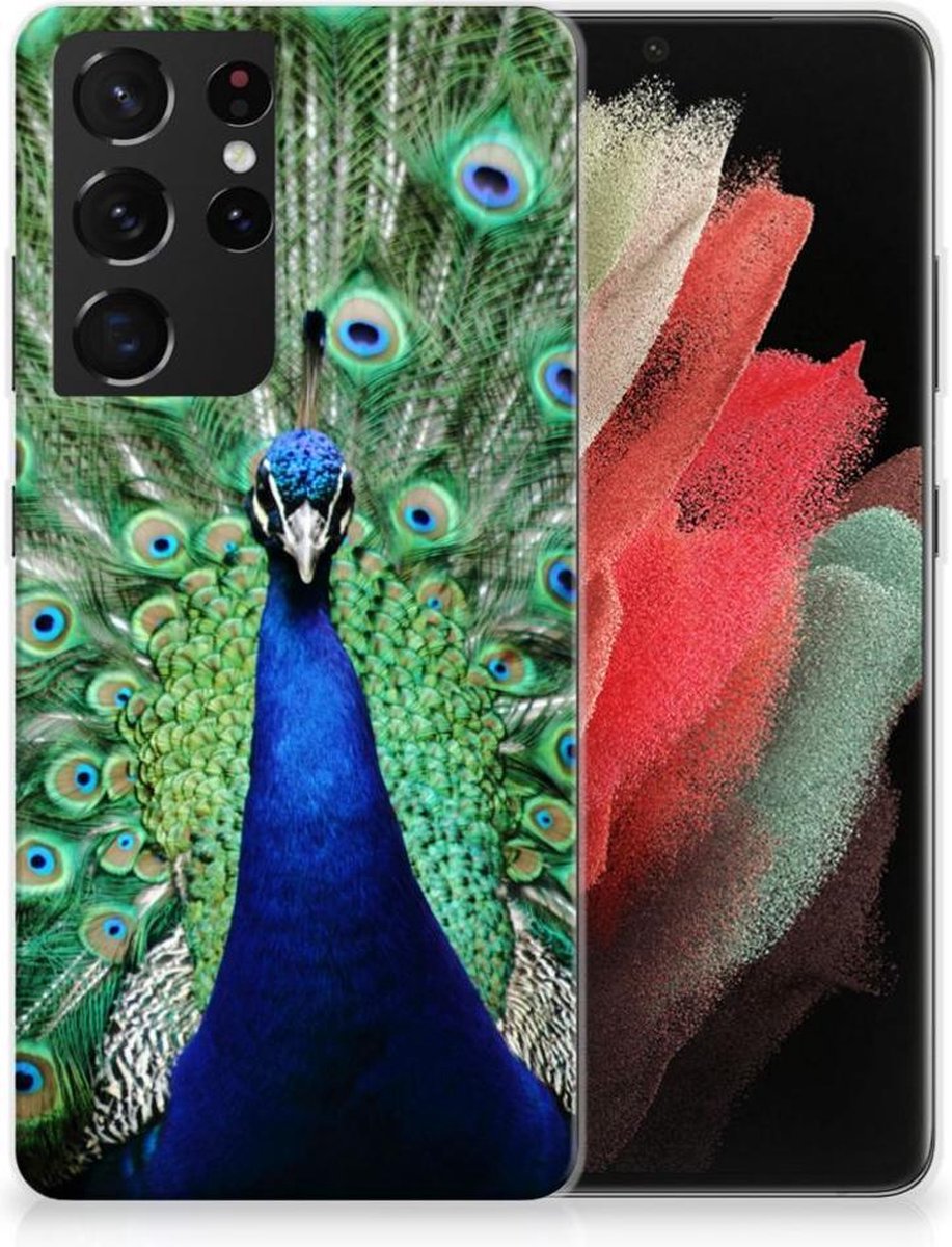 Samsung Galaxy S21 Ultra TPU Hoesje Pauw