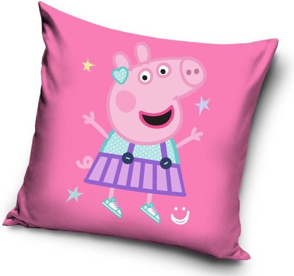Carbotex Peppa Pig - Sierkussen Kussen 40 x 40 cm inclusief vulling