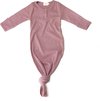MijnNami Babybundel met Bonnet - Romper Setje - Petal - 0/6 maanden - Slaapzakje baby - Knotted babygown - Baby Kado