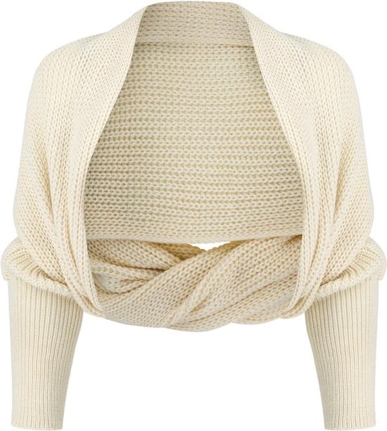 ARWA | MAE Purpose sjaal - met mouwen - multifunctioneel te dragen - vest -  omslagdoek... | bol