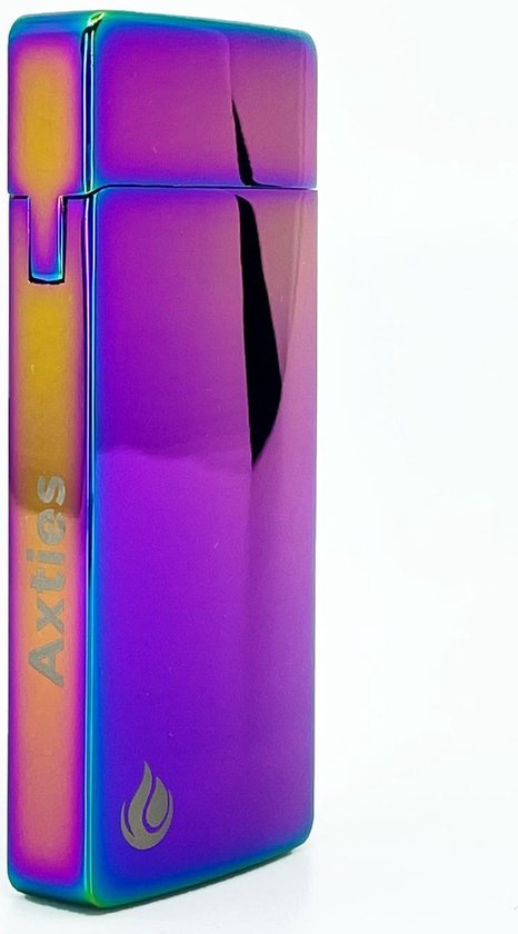 Axties® Elektrische Plasma aansteker - USB Oplaadbaar - Wind Bestendig - Regenboog - Axties