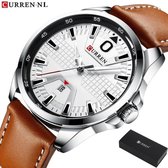 Pagani Design Horloge Luxe Herenhorloge Cadeau - Horloges voor Mannen - Waterdicht - Zilver Groen