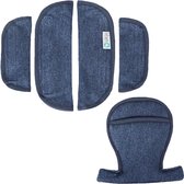 Ukje - Gordelhoesjes Maxi-Cosi en Cybex autostoelen - Jeans